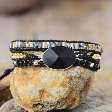 Patience Black Onyx Wrap Bracelet-Your Soul Place
